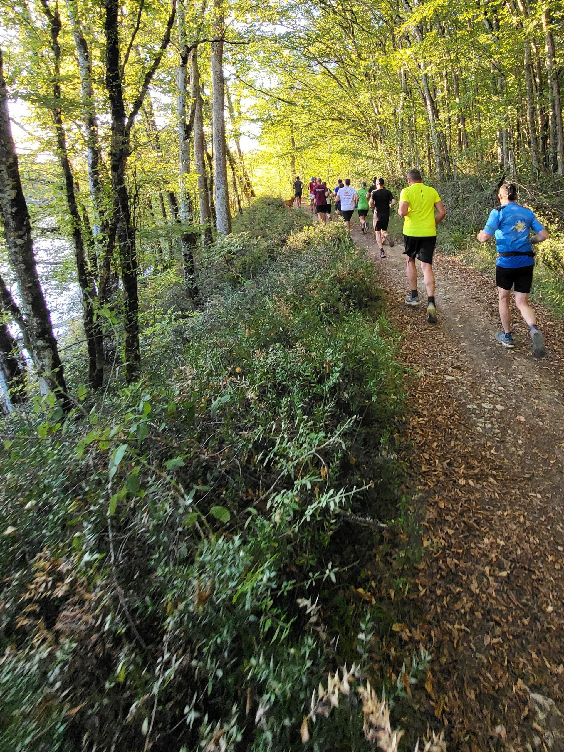 Trail autour du lac