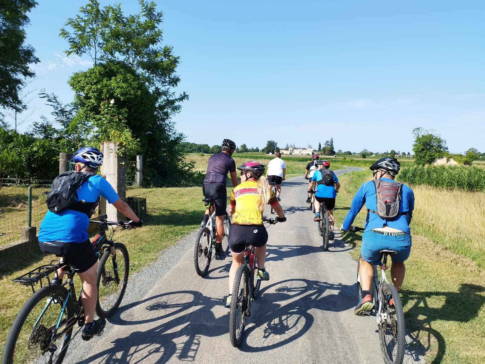 Sortie vélo avec l'Elan